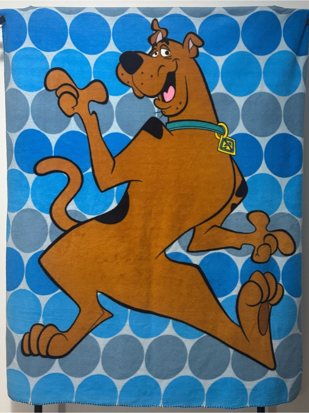 Vintage Scooby Doo Hanna-Barbera Fleece Blanket (2003)